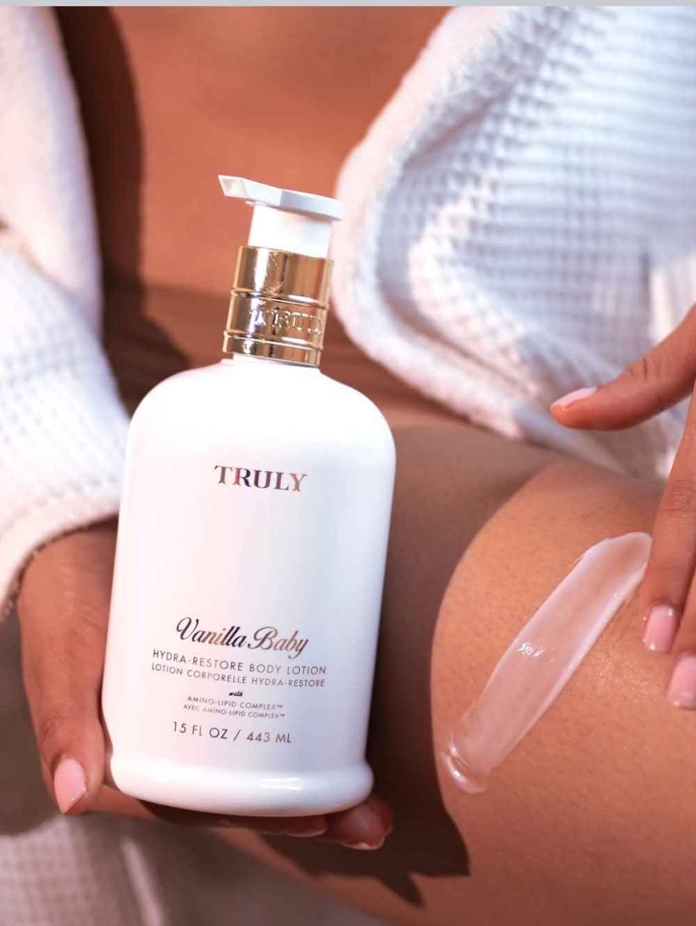TRULY Vanilla Baby Hydra-Restore Body Lotion & Wash - White
